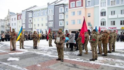 Дрогобич прощається із 37-річним захисником (ФОТО)