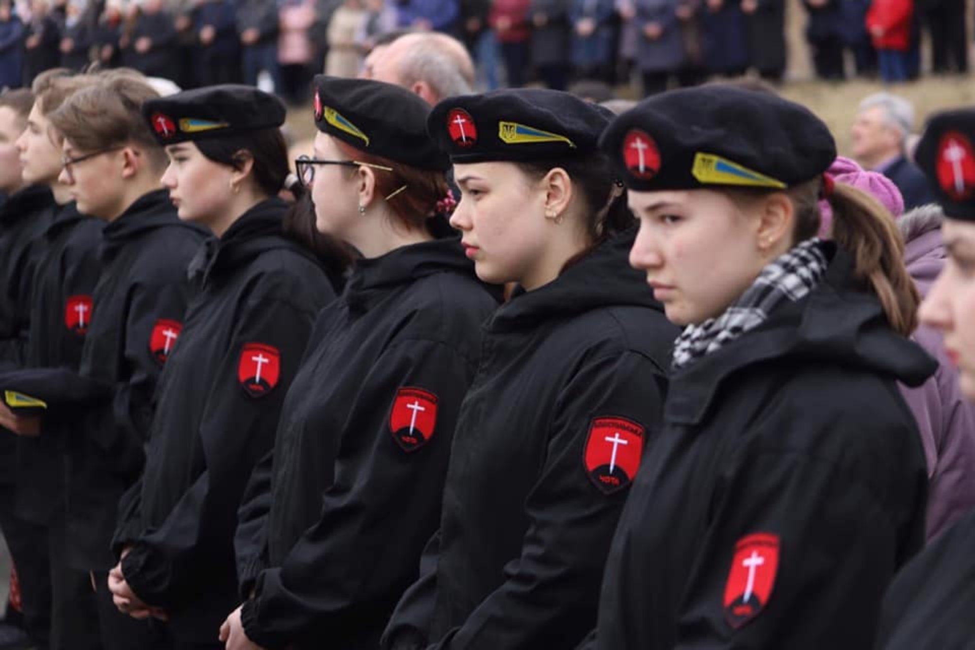 На Львівщині відкрили Меморіал «Героям Вовчухівської офензиви». Фото: Олександр Ганущин.