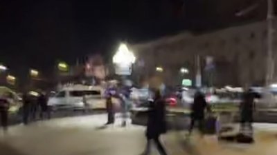 У центрі Львова виступив конкурент Пивоварова