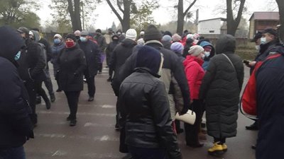 Підприємці перекрили міжнародну трасу (ФОТО)