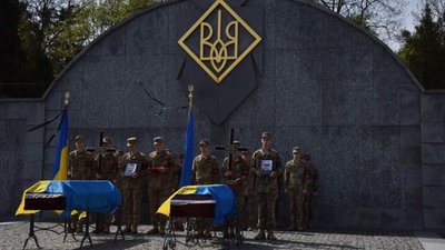 У Львові попрощалися з загиблими Героями Віталієм Козловим та Олегом Марковичем (ФОТО)