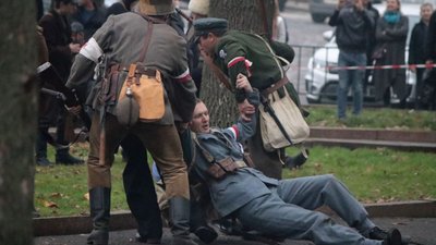 Як у Львові відтворили масштабні «Бої за Львів» (ФОТО, ВІДЕО)