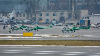 До Львова прибули три нових французьких гелікоптери (ФОТО)