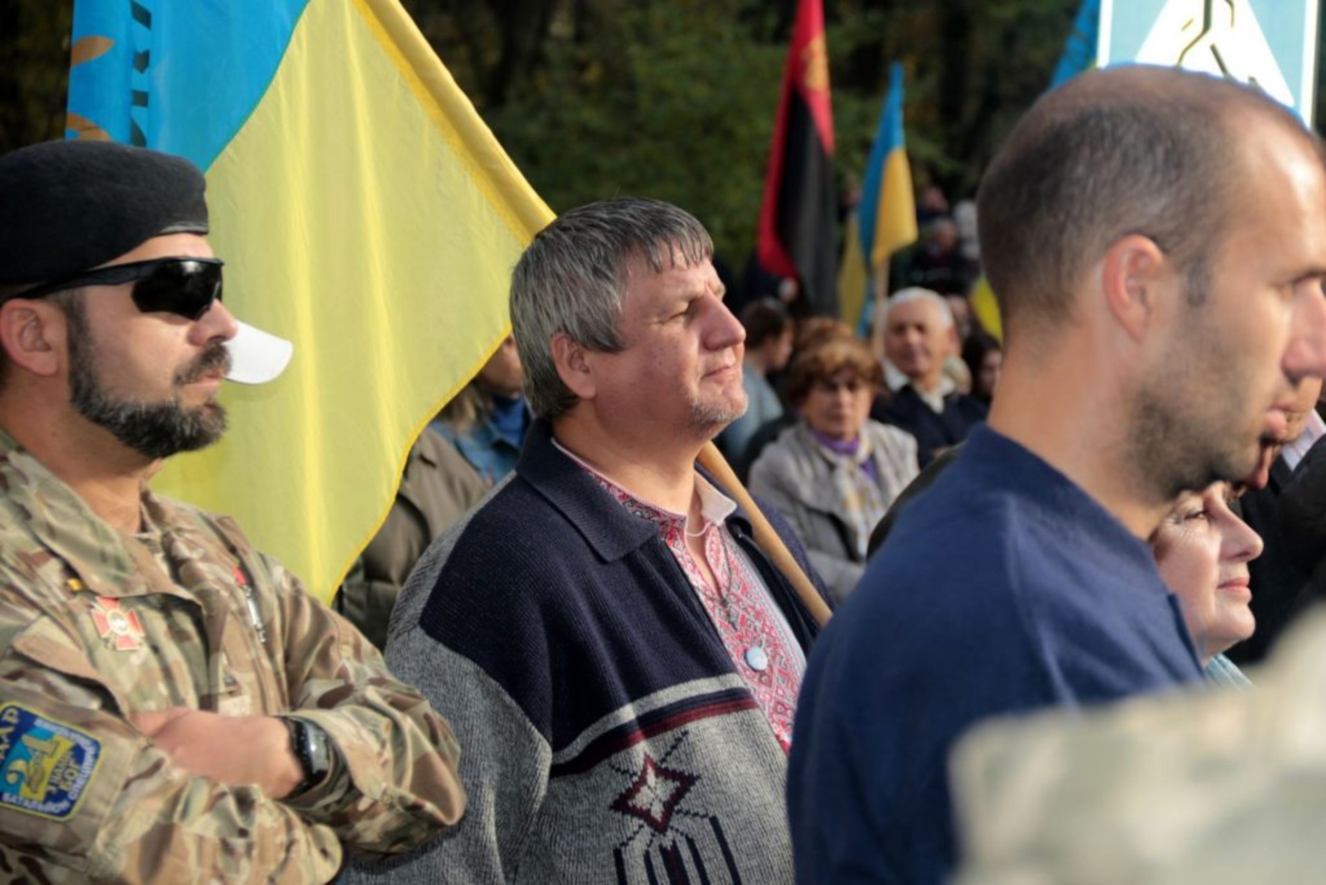 Відкриття пам’ятника героям ЗУНР та УГА у м. Львові