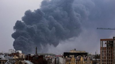 У Росії горить спиртзавод