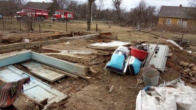 На Жидачівщині під час обвалу стіни загинула людина