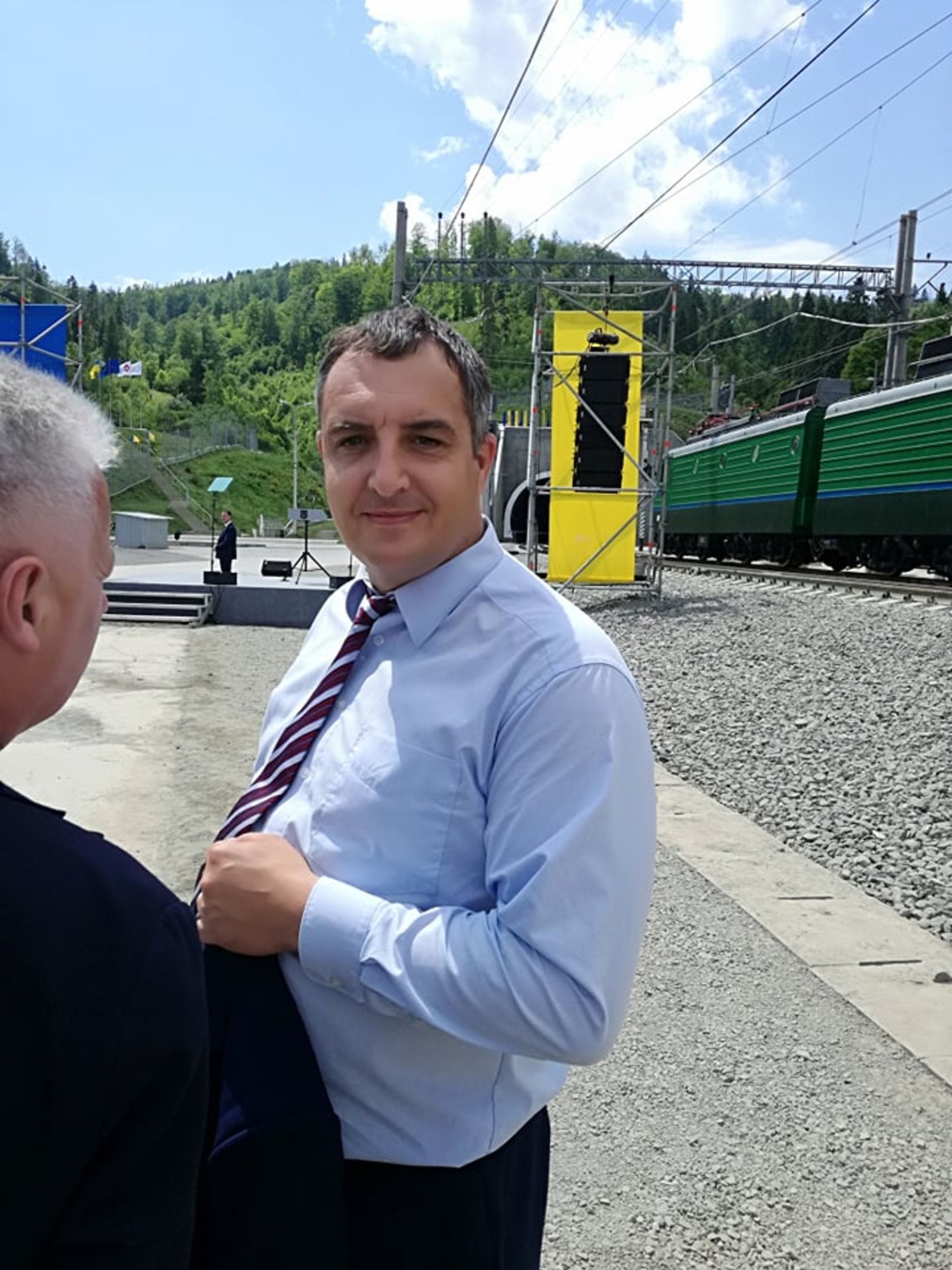 Відкриття Бескидського тунелю