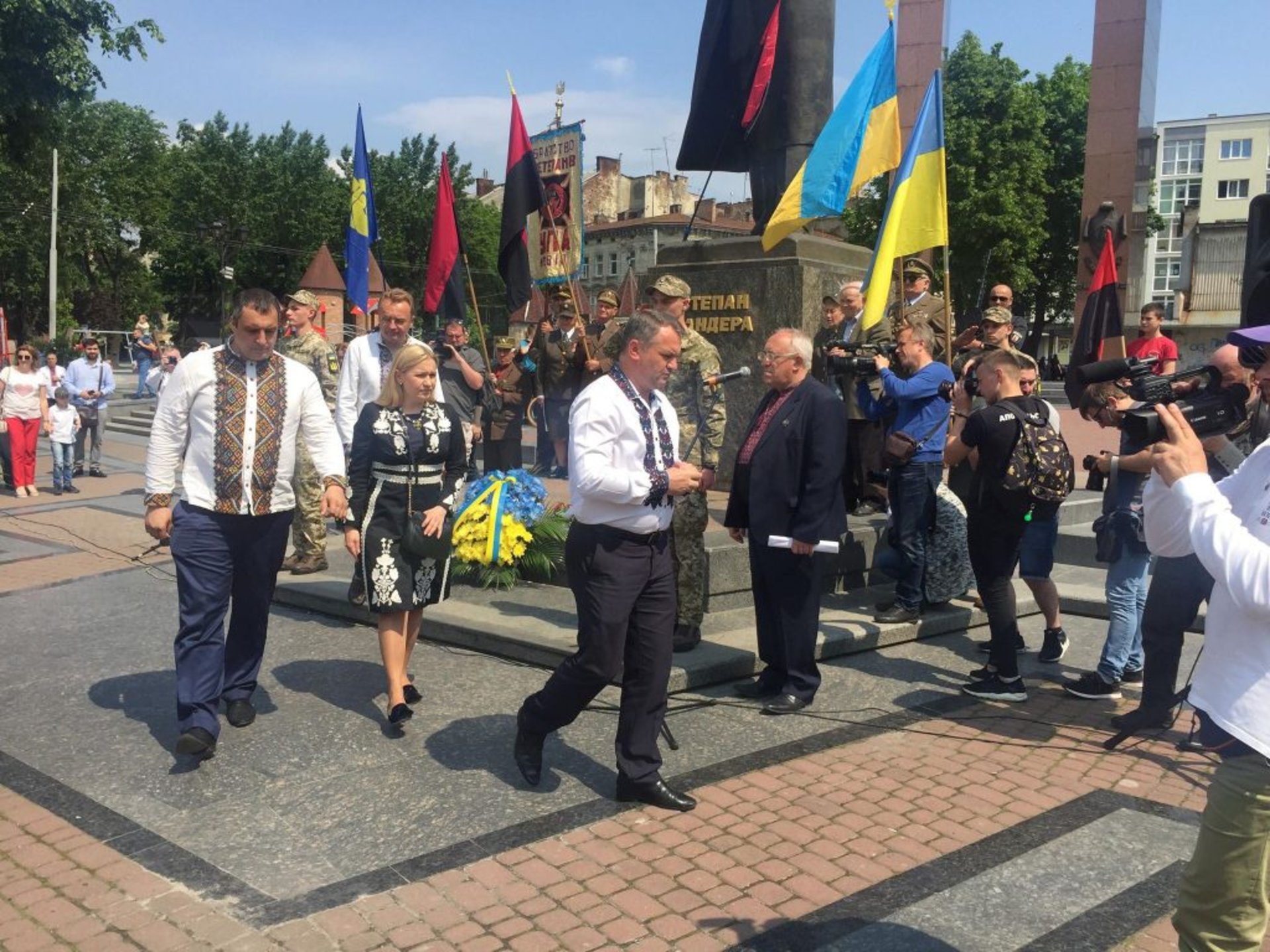На Львівщині відзначили Свято Героїв. Фото: 4studio.