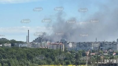 У Львові загорівся склад з аерозольними балончиками