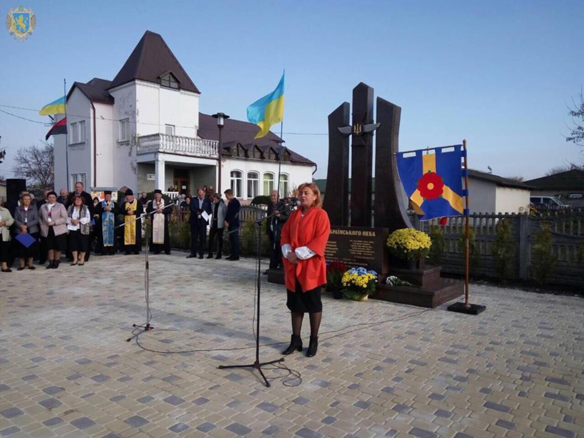 На Бущині відкрили пам'ятник авіації Української Галицької Армії