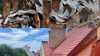 Садовий за рік не зміг повністю відремонтувати будинки на Стрийській (ФОТО)