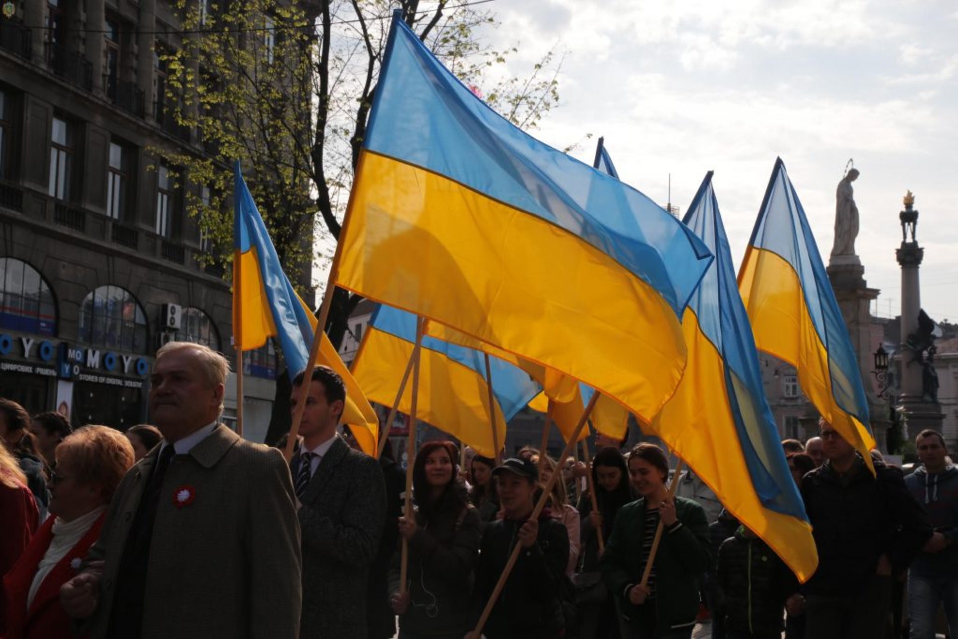 Українці і поляки спільно відзначили День Конституції Польщі. Фото прес-служба ЛОДА