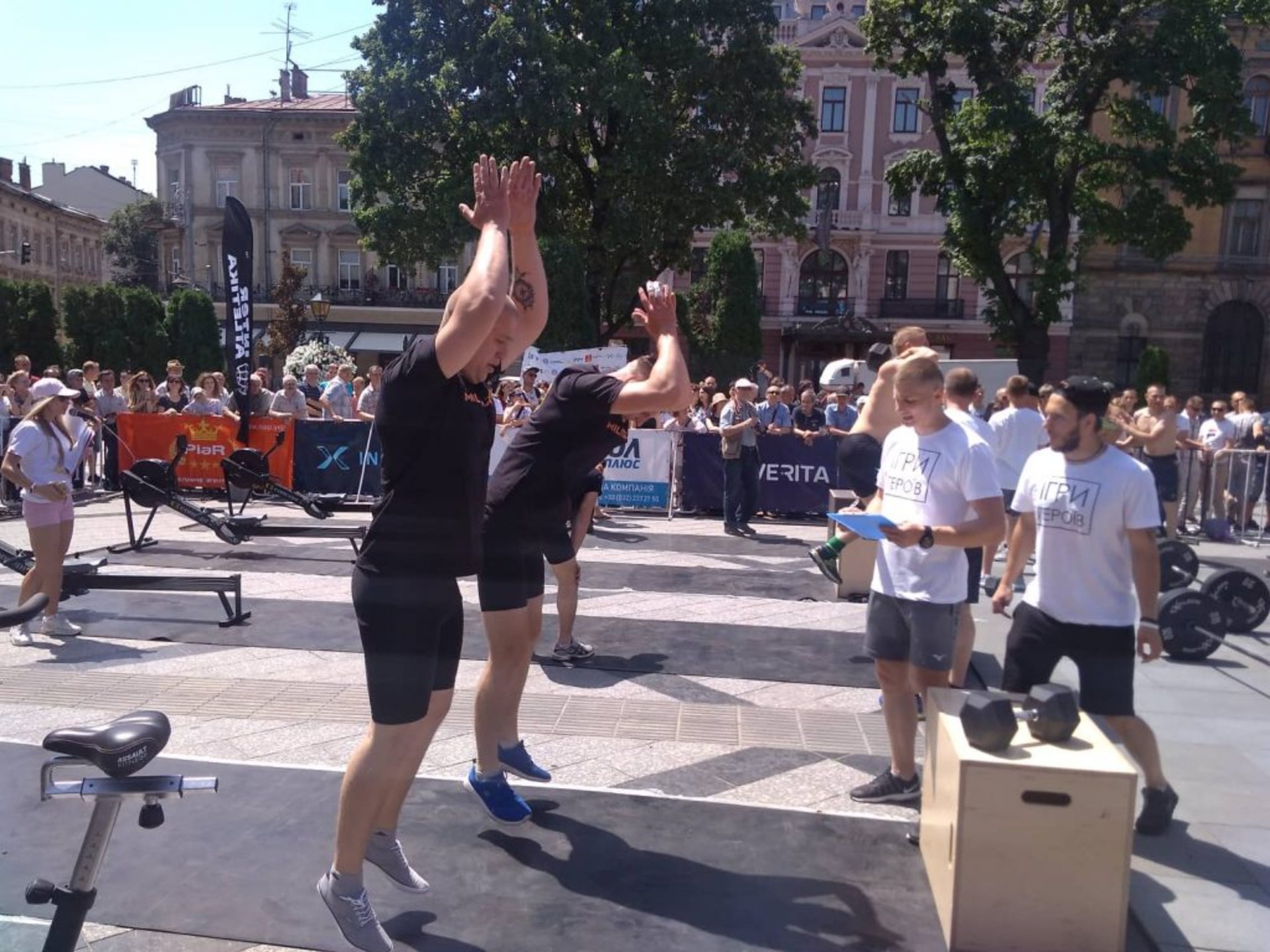 У центрі Львова стартували Ігри Героїв. Фото Четверта студія