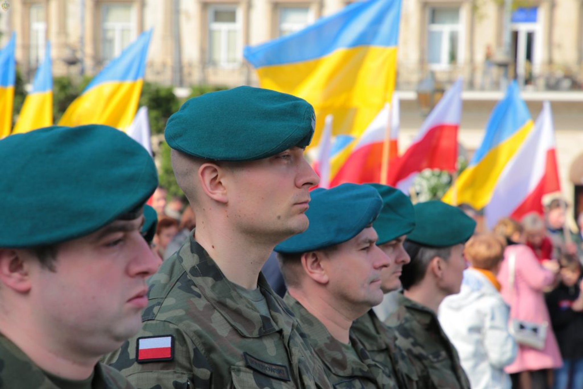 Українці і поляки спільно відзначили День Конституції Польщі. Фото прес-служба ЛОДА
