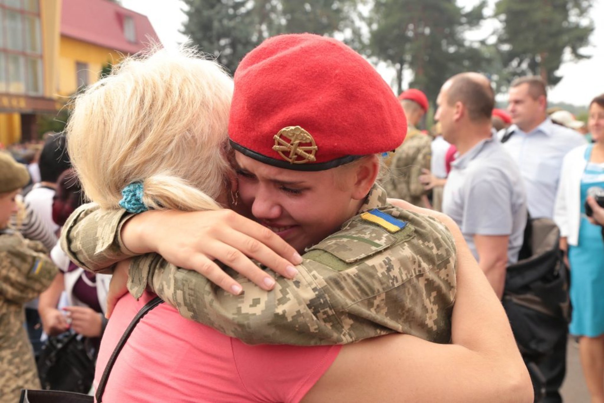 Майже півтисячі курсантів-першокурсників склали Військову Присягу на вірність українському народові