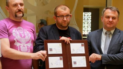 Спецпогашення марки "Свободу Олегу Сенцову" у Львові (ФОТОРЕПОРТАЖ)