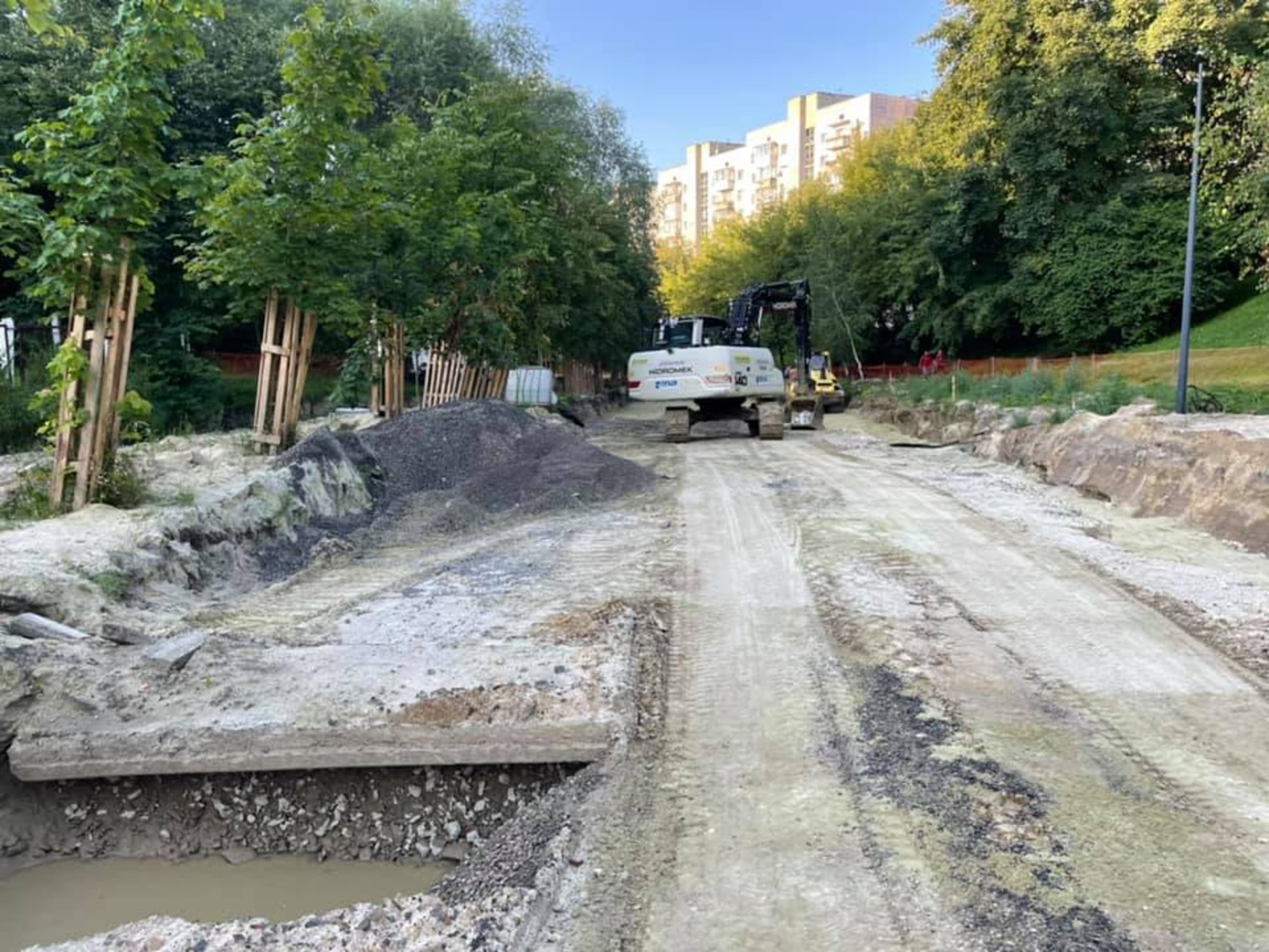 Ремонт вулиці Пилипа Орлика, фото Ігор Зінкевич