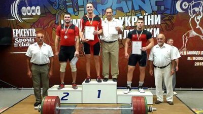 На Чемпіонаті України серед молоді важкоатлети Львівщини вибороли «срібло»