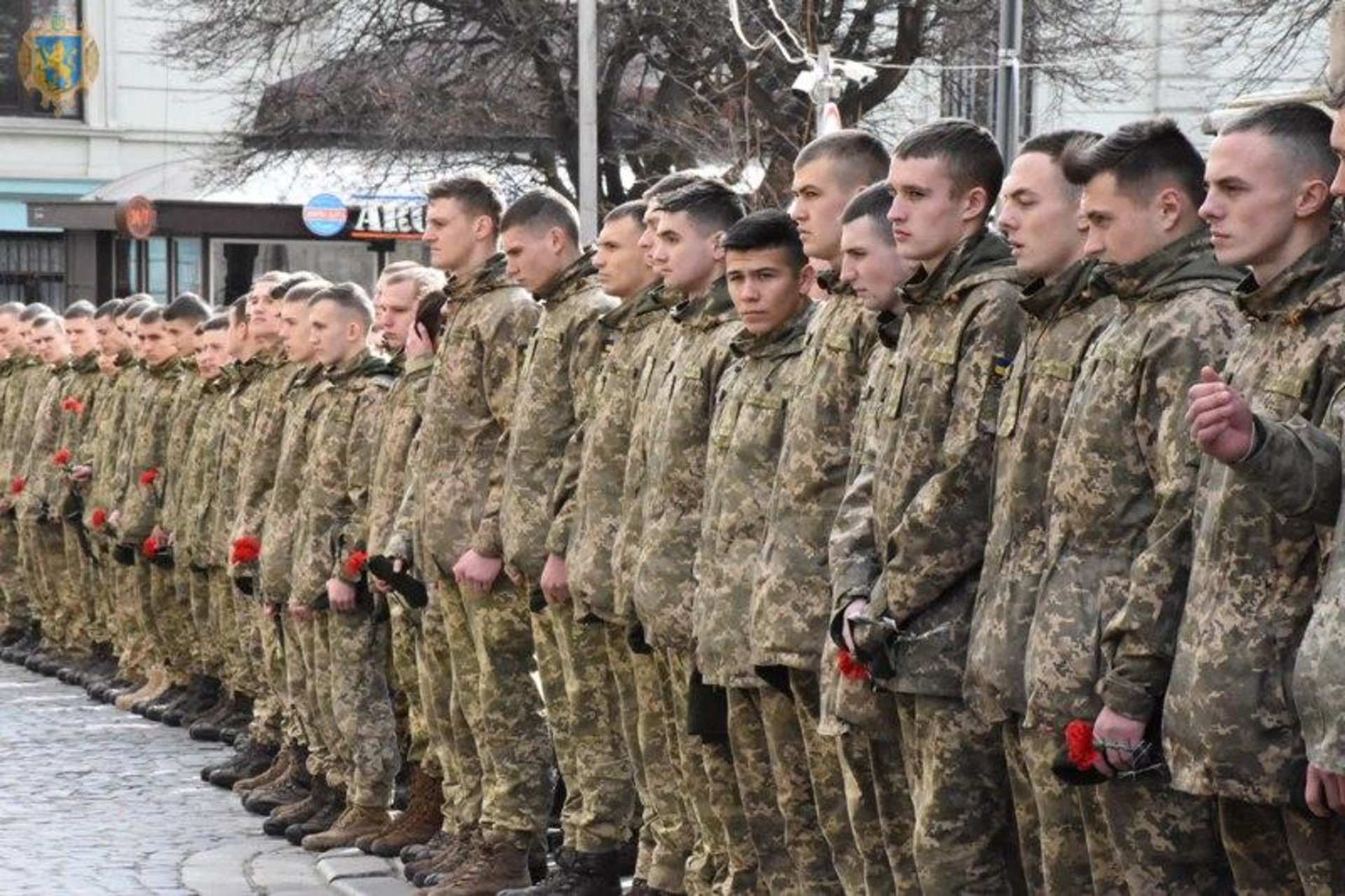 Львівщина прощається із загиблим військовослужбовцем Богданом Слободою