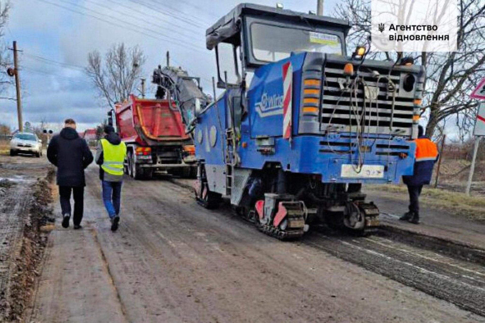 Державне агентство відновлення розпочало ремонт автошляху Червоноград – Рава-Руська