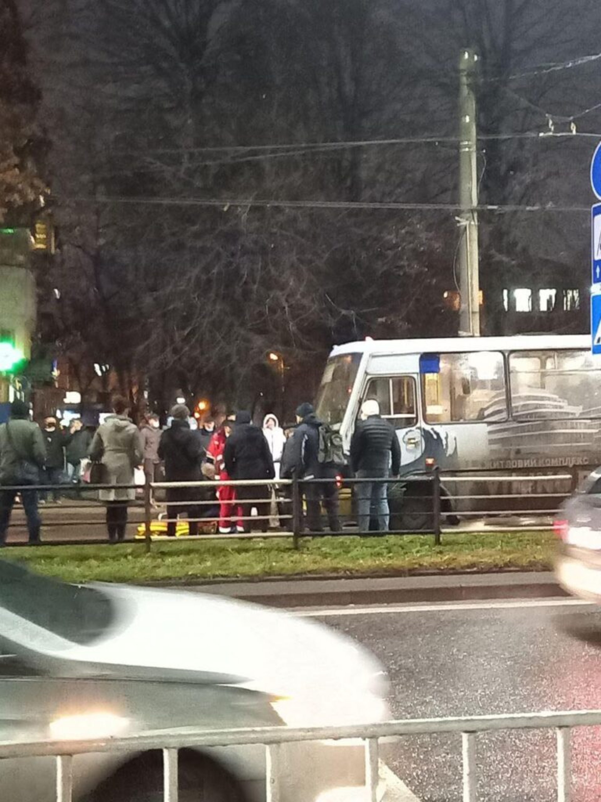 У Львові маршрутка збила людину