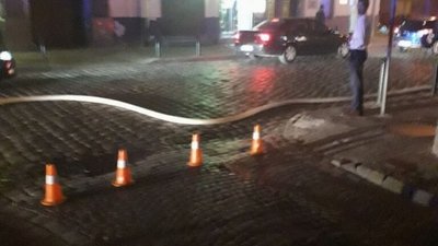 У центрі Львова через пожежу перекрили рух транспорту (ФОТО)