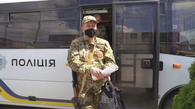 Правоохоронці Львівщини повернулись із зони проведення ООС (ФОТО)