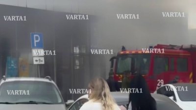 У Львові горить супермаркет