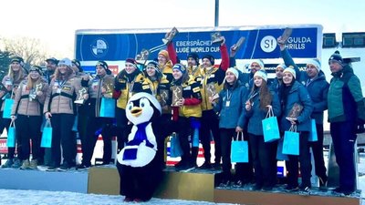 Санкарі Львівщини – бронзові призери етапу Кубка світу з санного спорту