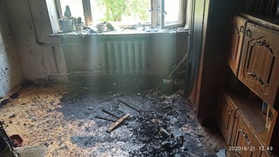 У Львові горіла багатоповерхівка (ФОТО)