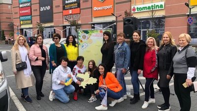 У межах жіночого автопробігу «Галицький пазл – 2021» встановили рекорд України (ФОТО)