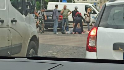 У центрі Львова автомобіль збив людину (ФОТО)