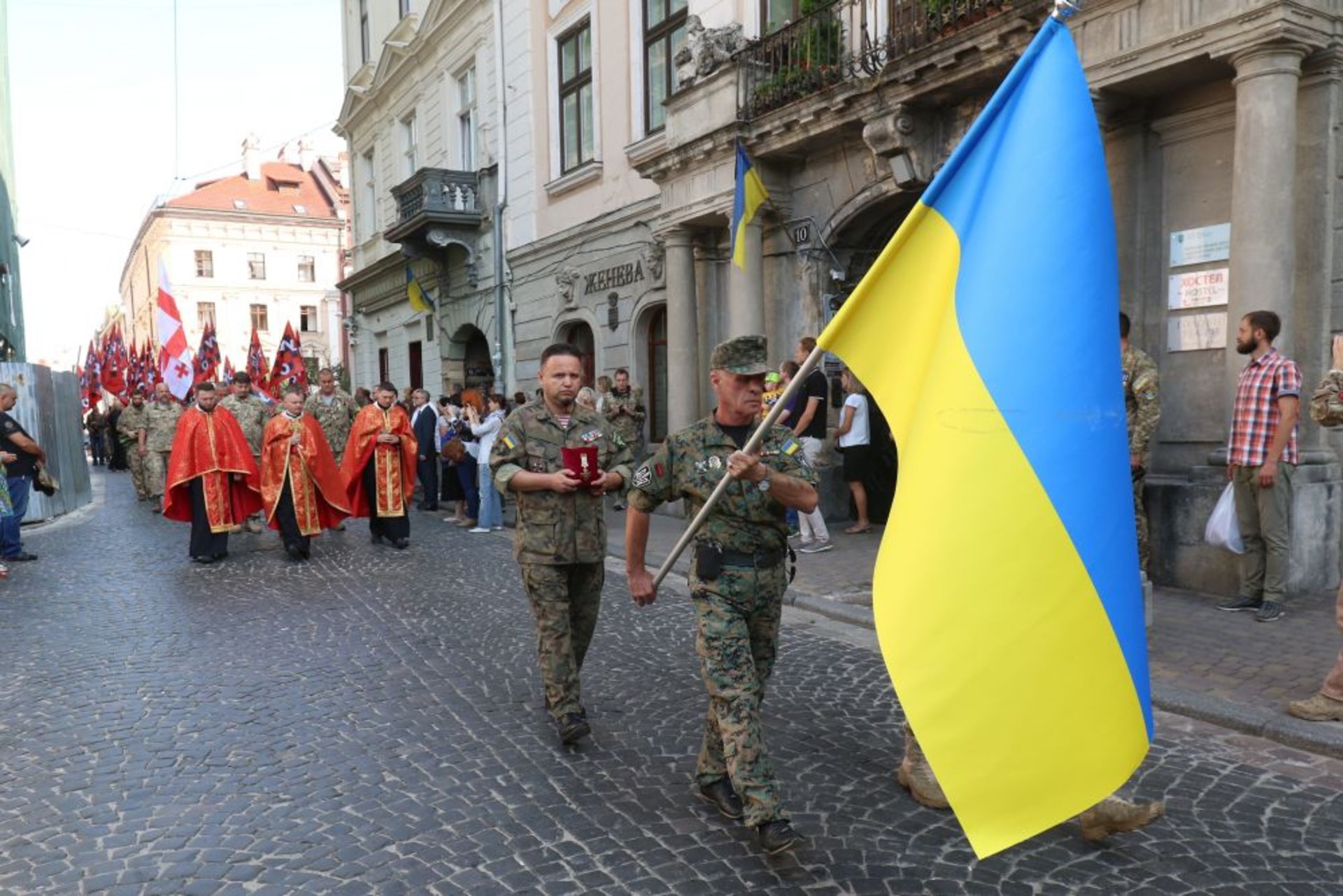 У Львові перепоховали українця, який загинув під час російсько-грузинської війни