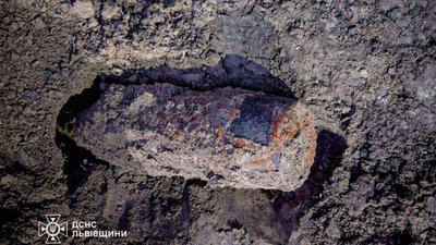 На Львівщині на будівельному майданчику виявили застарілий боєприпас