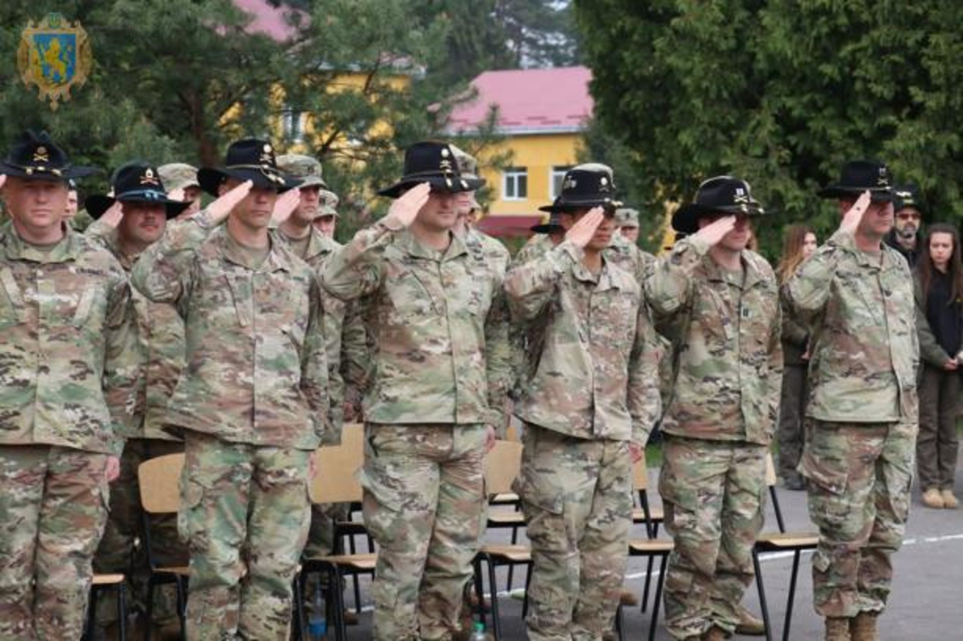На Яворівському полігоні змінили командування тренувальної групи "Україна"