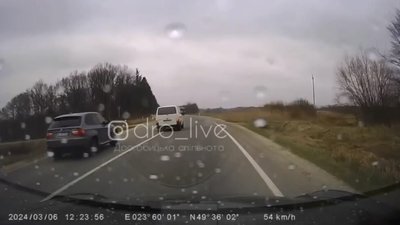 На Львівщині водій BMW мало не вчинив дві ДТП (ВІДЕО)