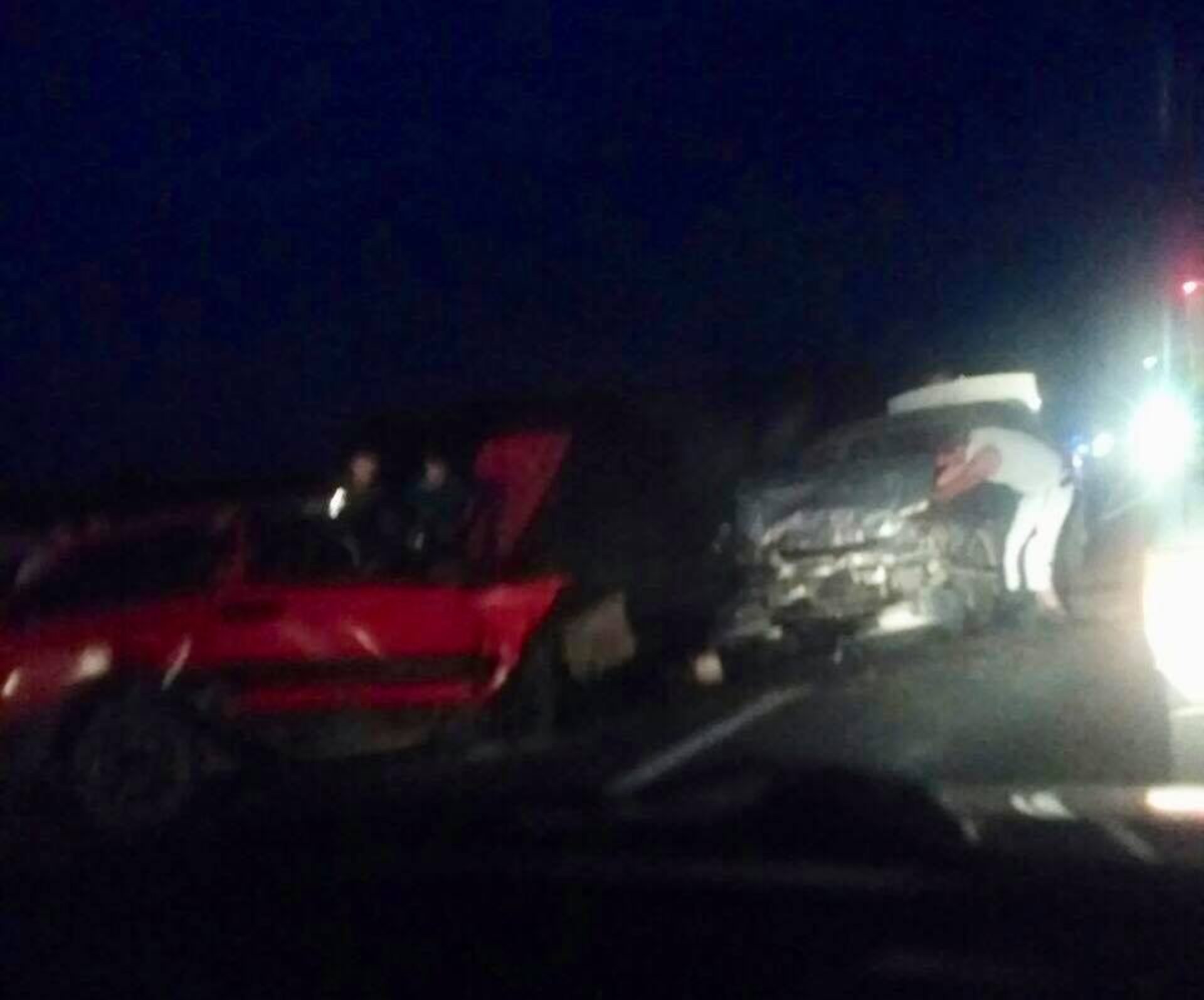 На трасі "Львів - Шегині" не розминулись три автомобілі