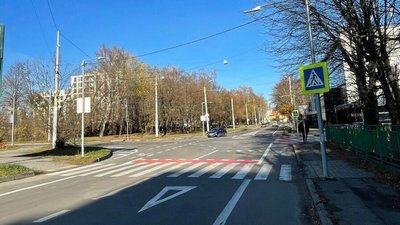 У Львові знову вкрали дорогу заради невидимих велосипедистів