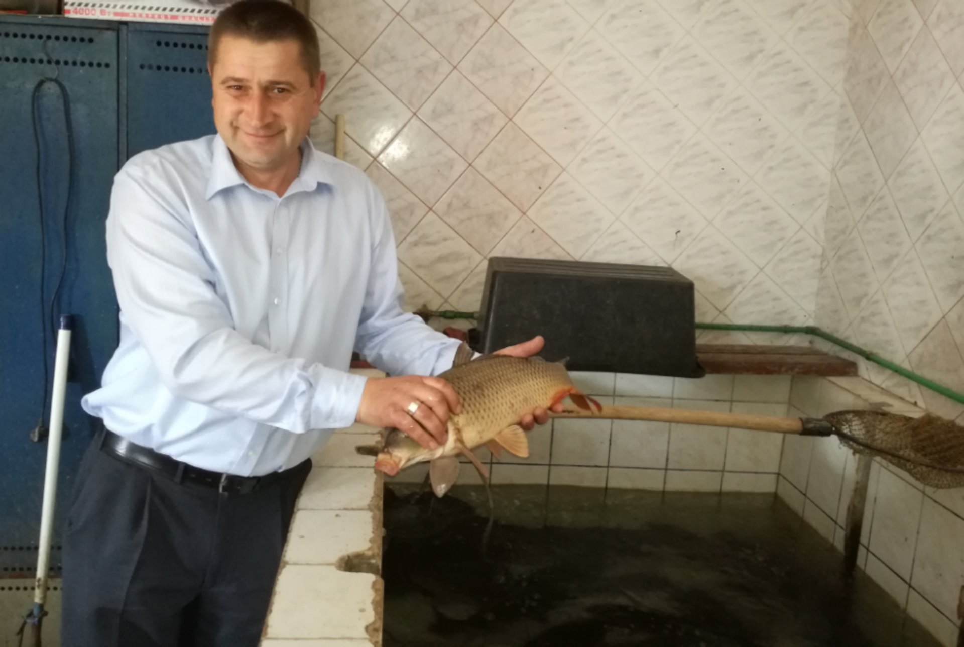 В.о. генерального директора рибного господарства "Карпатський водограй" Олег Габуда. Фото: 4studio