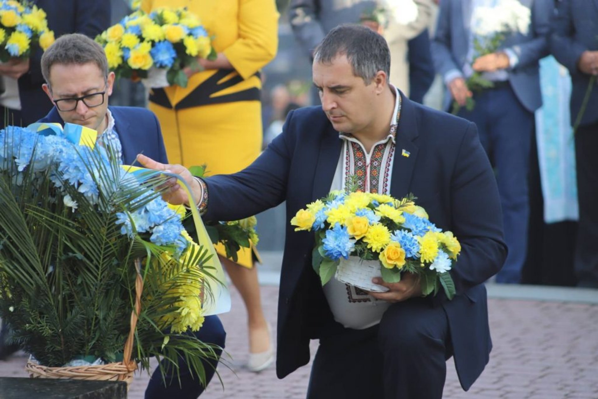 У Львові з військовими почестями перепоховали воїнів УПА. Фото Олександра Ганущина