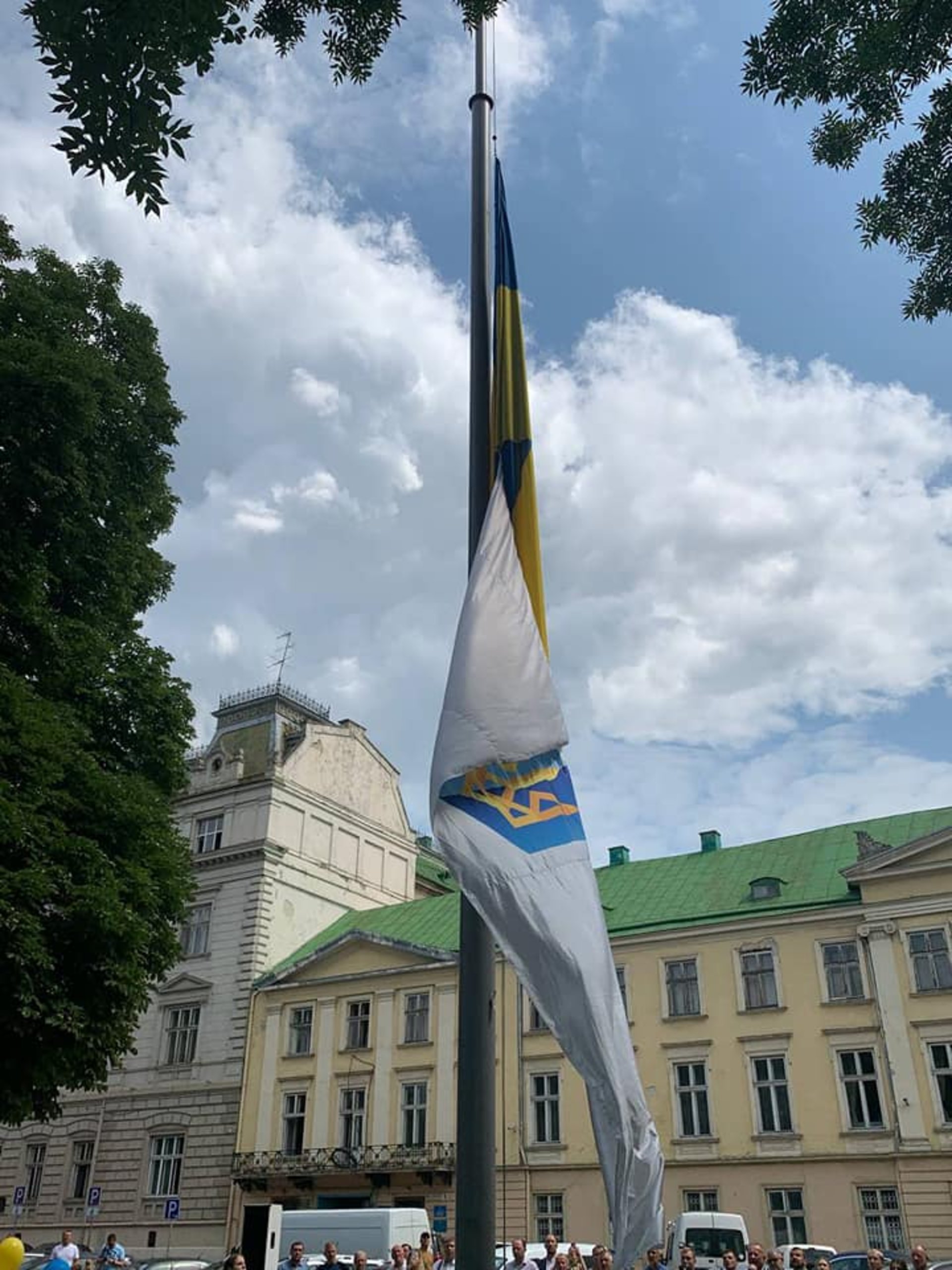 У Львові відзначили початок Олімпіади у Токіо, фото ЄС Львів