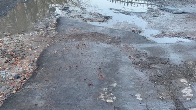 У Львові просять залатати метрові ями