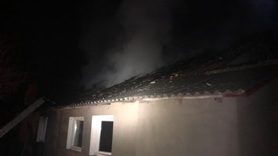 У Червонограді горів житловий будинок