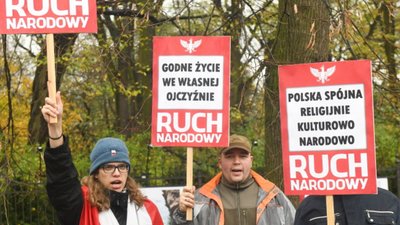 Поляки протестують проти трудової імміграції зі Сходу
