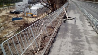 У Львові обвалилась дорога (ФОТО)