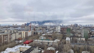У Росії горить військове підприємство "Уралмашзавод"