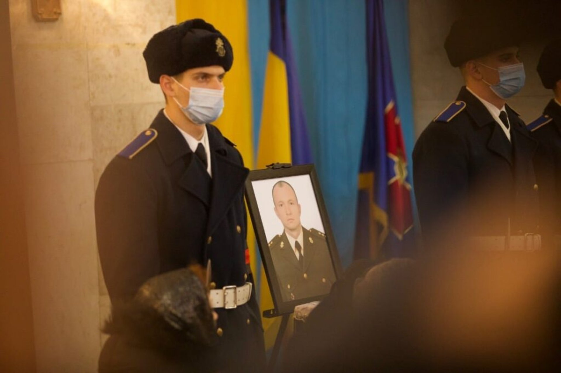 У Дніпрі відбулась панахида за п'ятьма загиблими військовослужбовцями Національної гвардії України