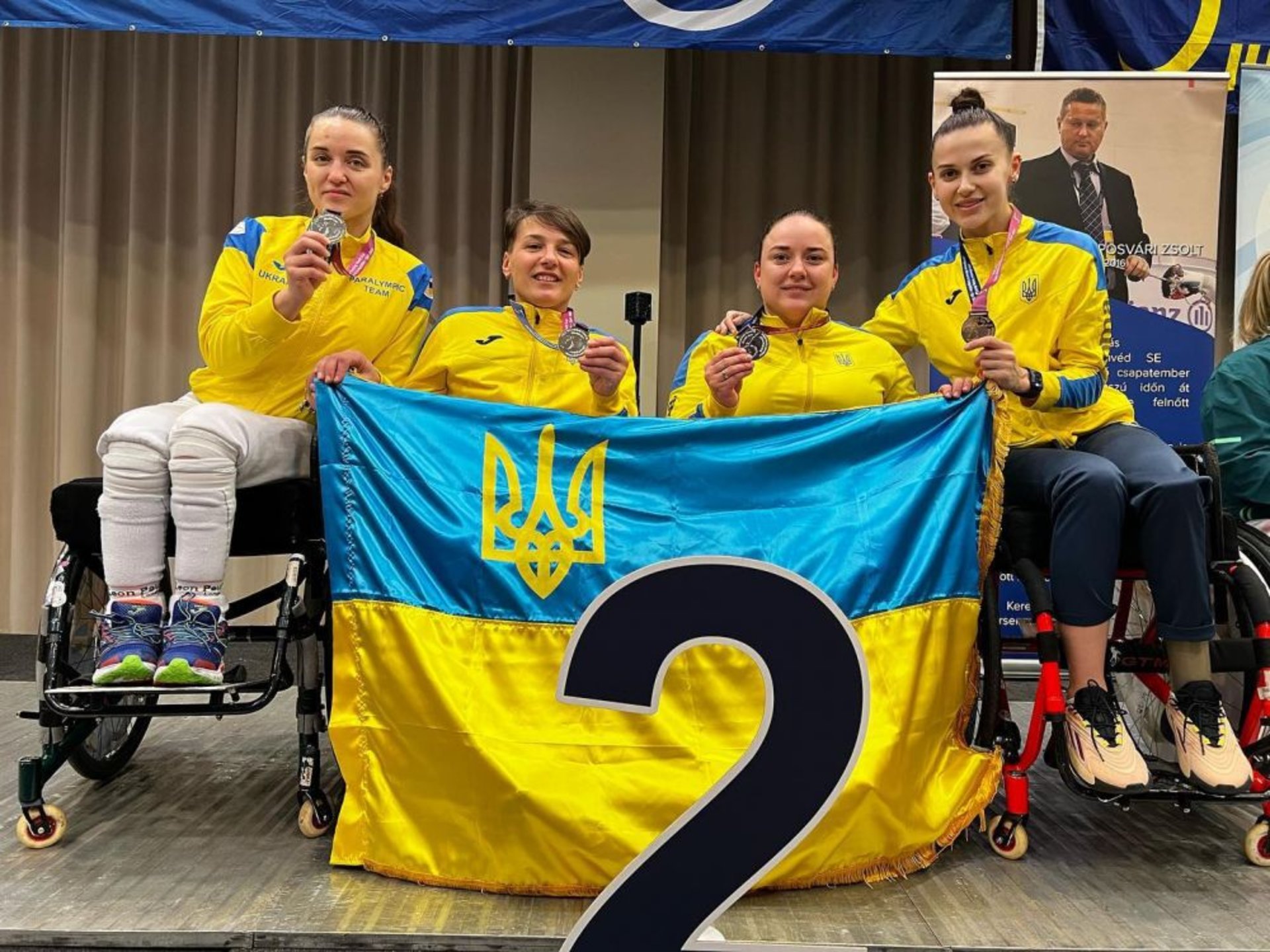 Львів’яни здобули медалі на етапі Кубка світу з паралімпійського фехтування