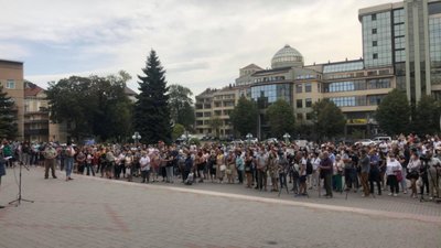 У Франківську містяни повстали проти "червоної" зони (ФОТО)