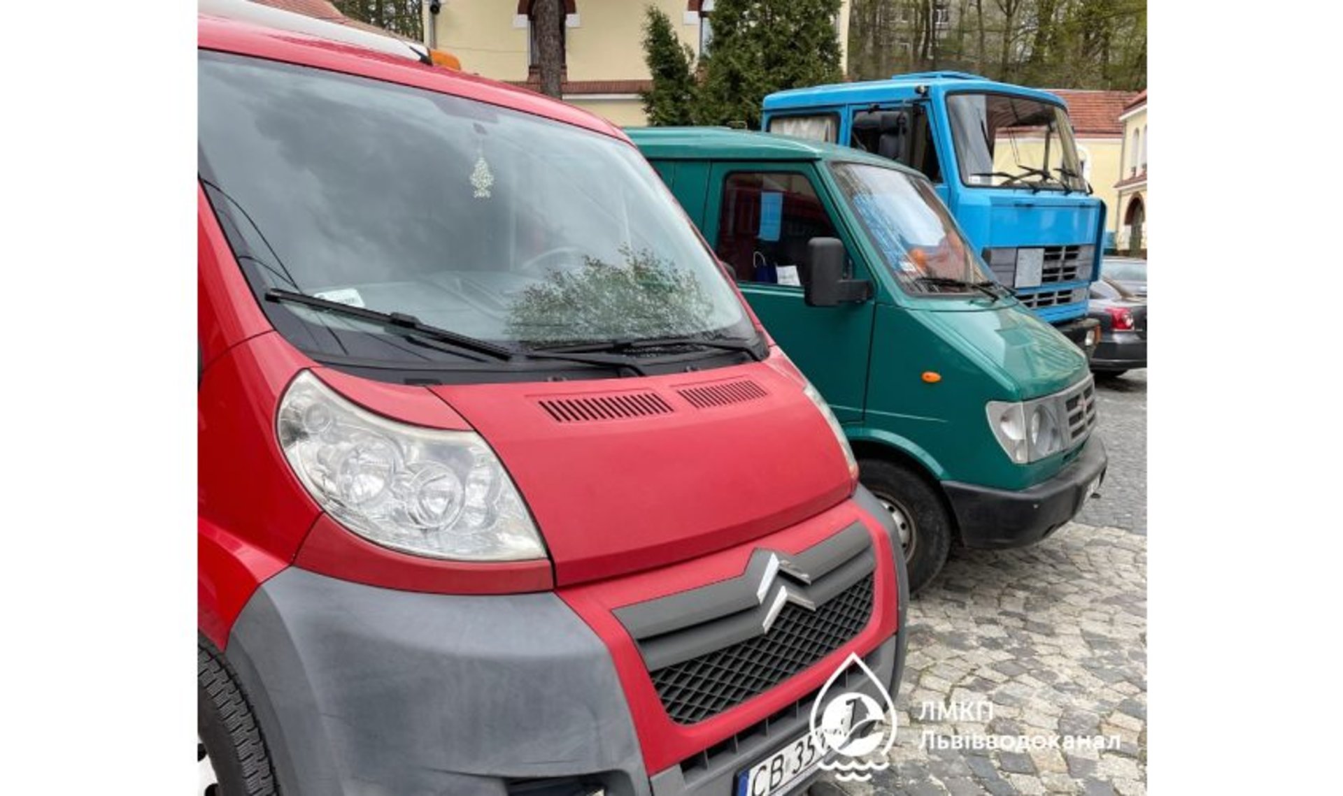 "Львівводоканал" отримав автомобілі від польського міста Бидгощ